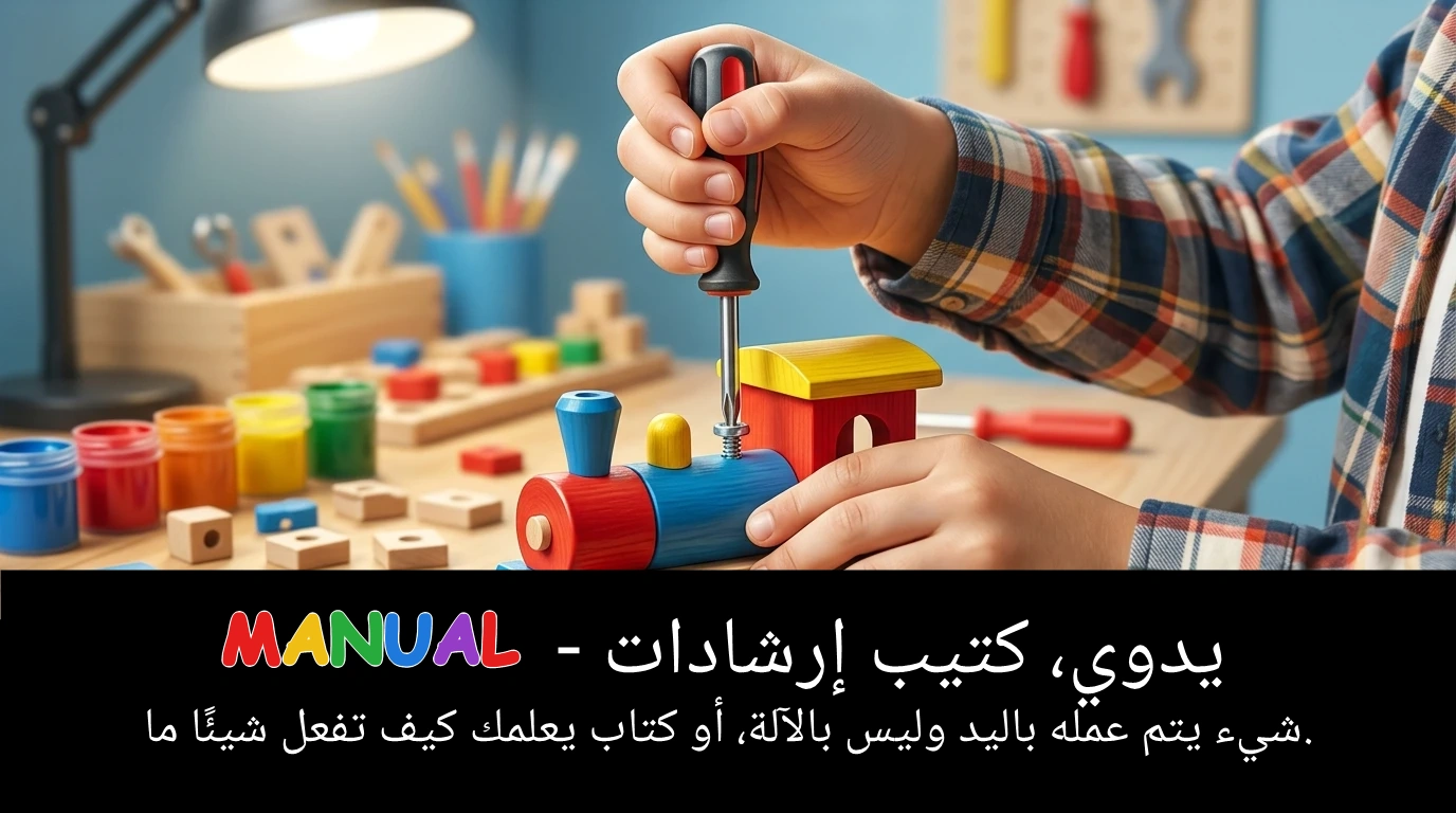 Arabic Illustration for manual